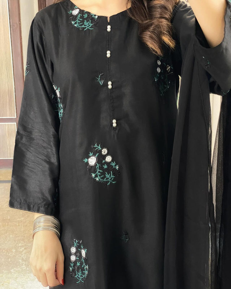 Tulip Embroidered Full summer dress EID SPECIAL DEAL